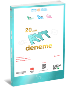 ÜçDörtBeş Yayınları AYT Fizik 20 Deneme ÜçDörtBeş Yayınları AYT Fizik 20 Deneme