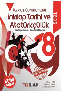 8. Sınıf T. C. İnkılap Tarihi ve
Atatürkçülük Konu Kitabı YENİ
