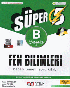 Süper 5.Sınıf Fen Bilimleri B Başarı Beceri Temelli Soru Kitabı Süper 5.Sınıf Fen Bilimleri B Başarı Beceri Temelli Soru Kitabı
