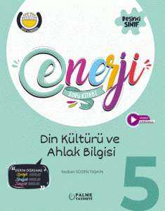 Palme Yayınevi Enerji 5. Sınıf Din Kültürü ve Ahlak Bilgisi Soru Kitabı Palme Yayınevi Enerji 5. Sınıf Din Kültürü ve Ahlak Bilgisi Soru Kitabı