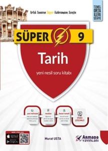 Armada Yayınları Süper 9. Sınıf Tarih Yeni Nesil Soru Kitabı Armada Yayınları Süper 9. Sınıf Tarih Yeni Nesil Soru Kitabı
