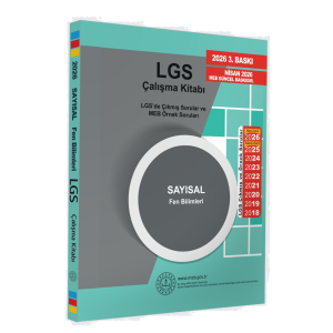 2026 MEB Örnek Soruları LGS Fen Bilimleri
Çalışma Kitabı 8.Sınıf RENKLİ Baskı A4
Boyut GÜNCEL BASKI