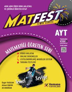 ARMADA YKS AYT MATFEST TEMEL SEVİYE SORU KİTABI *YENİ* ARMADA YKS AYT MATFEST TEMEL SEVİYE SORU KİTABI *YENİ*