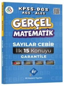KR Akademi Gerçel Matematik KPSS DGS AGS ALES Sayılar Cebir İlk 15 Konuyu Garantile