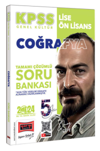Yargı Yayınları 2024 KPSS Lise Ön Lisans 5Yüz Coğrafya Tamamı Çözümlü Soru Bankası Yargı Yayınları 2024 KPSS Lise Ön Lisans 5Yüz Coğrafya Tamamı Çözümlü Soru Bankası