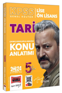 Yargı Yayınları 2024 KPSS Lise Ön Lisans 5Yüz Ekibi Tarih Çıkmış Sorularla Desteklenmiş Konu Anlatımı Yargı Yayınları 2024 KPSS Lise Ön Lisans 5Yüz Ekibi Tarih Çıkmış Sorularla Desteklenmiş Konu Anlatımı