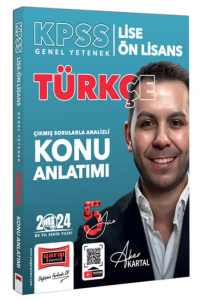 Yargı Yayınları 2024 KPSS Lise Ön Lisans 5Yüz Ekibi Türkçe Çıkmış Sorularla Desteklenmiş Analizli Konu Anlatımı Yargı Yayınları 2024 KPSS Lise Ön Lisans 5Yüz Ekibi Türkçe Çıkmış Sorularla Desteklenmiş Analizli Konu Anlatımı