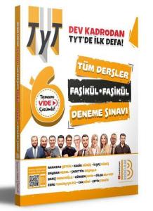 TYT Tüm Dersler Tamamı Video Çözümlü
Fasikül Fasikül Deneme Sınavı Benim Hocam
Yayınları
