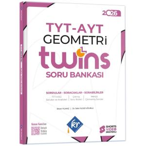 2026 TYT - AYT Twins Geometri Soru Bankası KR Akademi Yayınları