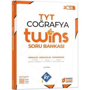 2026 TYT Twins Coğrafya Soru Bankası KR Akademi Yayınları
