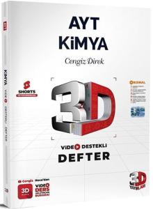3D Yayınları AYT Kimya Video Destekli Defter 3D Yayınları AYT Kimya Video Destekli Defter