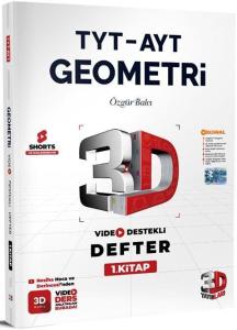 3D Yayınları TYT AYT Geometri Video Destekli Defter 3D Yayınları TYT AYT Geometri Video Destekli Defter