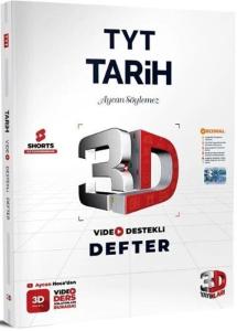 3D Yayınları TYT Tarih Video Destekli Defter 3D Yayınları TYT Tarih Video Destekli Defter