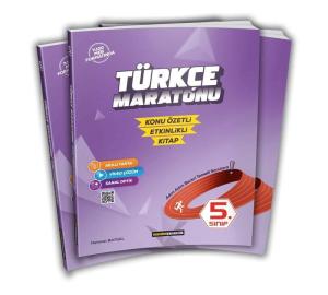 MARATON 5.Sınıf Türkçe Maratonu (Konu Özetli-Etkinlikli) MARATON 5.Sınıf Türkçe Maratonu (Konu Özetli-Etkinlikli)