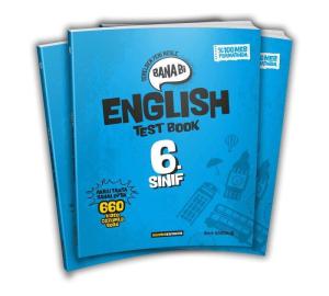 MARATON 6.Sınıf Bana Bi English Test Book MARATON 6.Sınıf Bana Bi English Test Book