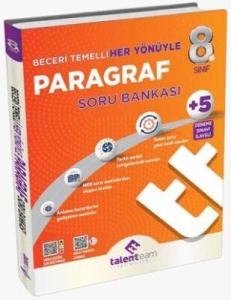 Talentteam Yayıncılık 8. Sınıf Paragraf
Başlangıç Soru Bankası