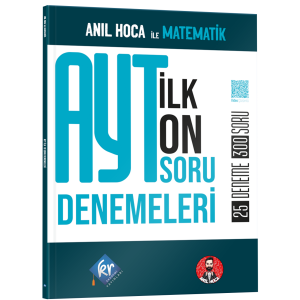 Anıl Hoca İle Matematik AYT İlk 10 Soru
Denemeleri KR Akademi Yayınları
