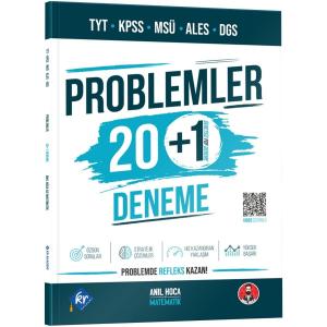 KR Akademi Yayınları Anıl Hoca TYT KPSS MSÜ
ALES DGS Problemler 20+1 Deneme KR Akademi
Yayınları