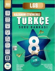 Av Akıllı Versiyon Yayınları 8. Sınıf LGS Türkçe Kazanım Etkinlikli Soru Bankası