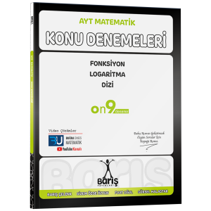 Barış Yayınları AYT Matematik Fonksiyon Logaritma Dizi Konu Denemeleri Barış Yayınları AYT Matematik Fonksiyon Logaritma Dizi Konu Denemeleri
