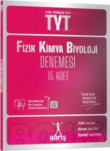 Barış Yayınları TYT Fizik Kimya Biyoloji Denemesi 15 Adet Barış Yayınları TYT Fizik Kimya Biyoloji Denemesi 15 Adet