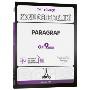 Barış Yayınları TYT Türkçe Paragraf Konu
Denemeleri
