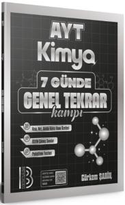 Benim Hocam AYT Kimya 7 Günde Genel Tekrar Kampı