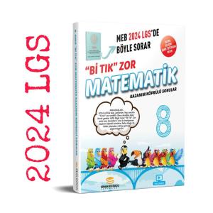 8. Sınıf Matematik Bİ TIK - Kazanım Köprülü Sorular /LGS hazırlık 2024