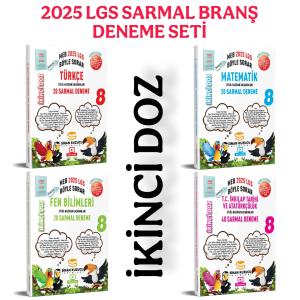 8. SINIF LGS - MEB BÖYLE SORAR SARMAL BRANŞ DENEME SETİ İkinci Doz (2025-LGS) 8. SINIF LGS - MEB BÖYLE SORAR SARMAL BRANŞ DENEME SETİ İkinci Doz (2025-LGS)