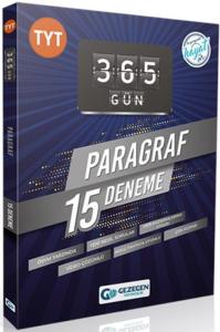 Gezegen Yayıncılık TYT Paragraf 365 Gün 15 Deneme Gezegen Yayıncılık TYT Paragraf 365 Gün 15 Deneme