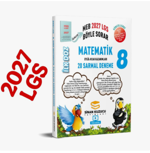8. Sınıf 2027 Meb Böyle Sorar İlk Doz Sarmal
Branş Denemeleri MATEMATİK