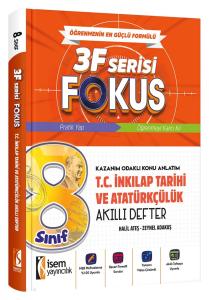 İSEM YAYINLARI 8.SINIF FOKUS İNKILAP T. AKILLI
DEFTER
