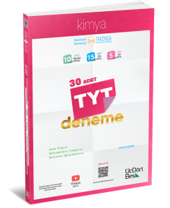 ÜçDörtBeş Yayınları TYT Kimya 30 Deneme ÜçDörtBeş Yayınları TYT Kimya 30 Deneme