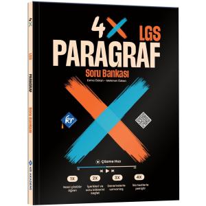 KR Akademi Yayınları LGS 4X Paragraf Soru Bankası
