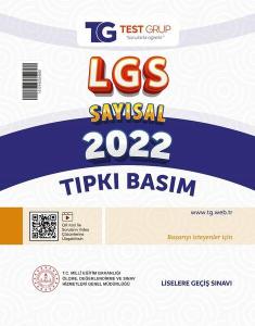 TEST GRUP - 8.Sınıf - Sayısal + Sözel - LGS Tıpkı Basım 2022 ÇIKMIŞ SORULAR