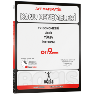 Barış Yayınları AYT Matematik Trigonometri Limit Türev İntegral Konu Denemeleri Barış Yayınları AYT Matematik Trigonometri Limit Türev İntegral Konu Denemeleri