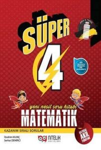 Nitelik Yayınları 4. Sınıf Matematik Yeni
Nesil Süper Soru Kitabı