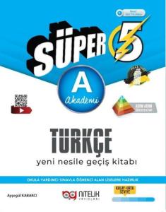 Nitelik Yayınları 5. Sınıf Süper Türkçe A
Yeni Nesile Geçiş Kitabı