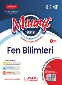 Palme Yayınları 6. Sınıf Fen Bilimleri Maarif Serisi Haftalık Deneme