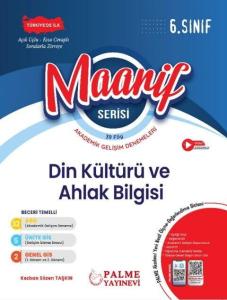 Palme Yayınları 6. Sınıf Maarif Serisi Din Kültürü Ve Ahlak Bilgisi Haftalık Deneme