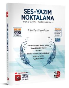 3D YAYINLARI TYT SES YAZIM NOKTALAMA KONU ÖZETLİ
SORU BANKASI