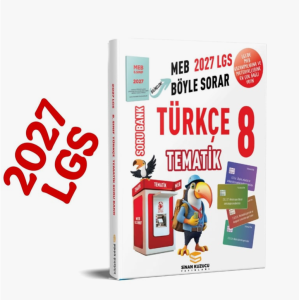 8. Sınıf 2027 Meb Böyle Sorar TEMATİK TÜRKÇE
Soru Bankası