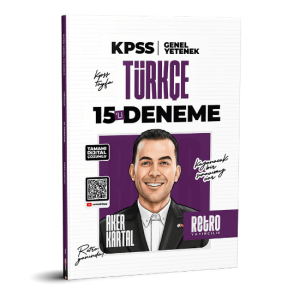 2026 KPSS GYGK TÜRKÇE 15 Lİ DENEME