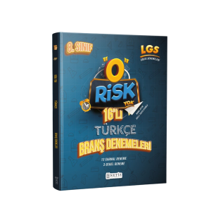 RİSK YOK 16 LI TÜRKÇE BRANŞ DENEMESİ