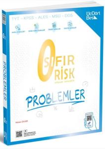 ÜçDörtBeş Yayınları TYT KPSS ALES MSÜ DGS Sıfır Risk Problemler
