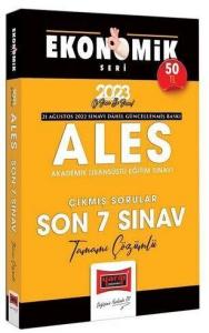 Yargı Yayınları 2023 ALES Ekonomik Seri Tamamı Çözümlü Son 7 Sınav Çıkmış Sorular