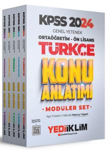Yediiklim Yayınları 2024 KPSS Ortaöğretim Lise Ön Lisans Konu Anlatımlı Modüler Set Yediiklim Yayınları 2024 KPSS Ortaöğretim Lise Ön Lisans Konu Anlatımlı Modüler Set