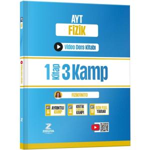 Zeduva Yayınları Fizikfinito AYT Fizik 1 Kitap 3 Kamp Video Ders Kitabı