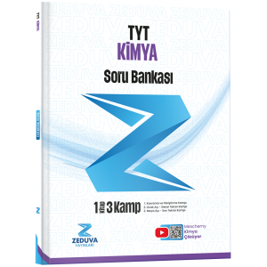 Zeduva Yayınları Meschemy Kimya TYT Kimya 1
Kitap 3 Kamp Soru Bankas
