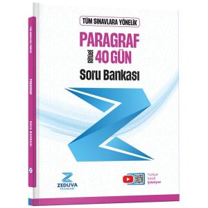 Zeduva Yayınları Türkçe Saati 40 Gün Ritüel
Paragraf Soru Bankası